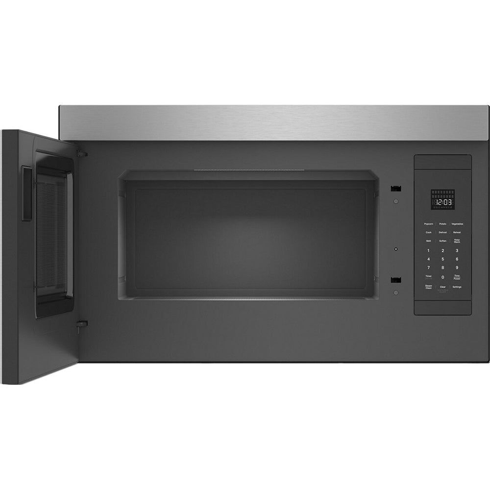 1.1 CuFt 1000 Wattage Over-The-Range Microwave in Stainless Steel with Flush Built-In Design