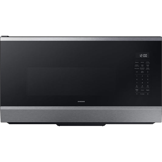 1.7 CuFt Bespoke Smart Over-the-Range Microwave in Stainless Steel with Air Fry Max & Convection