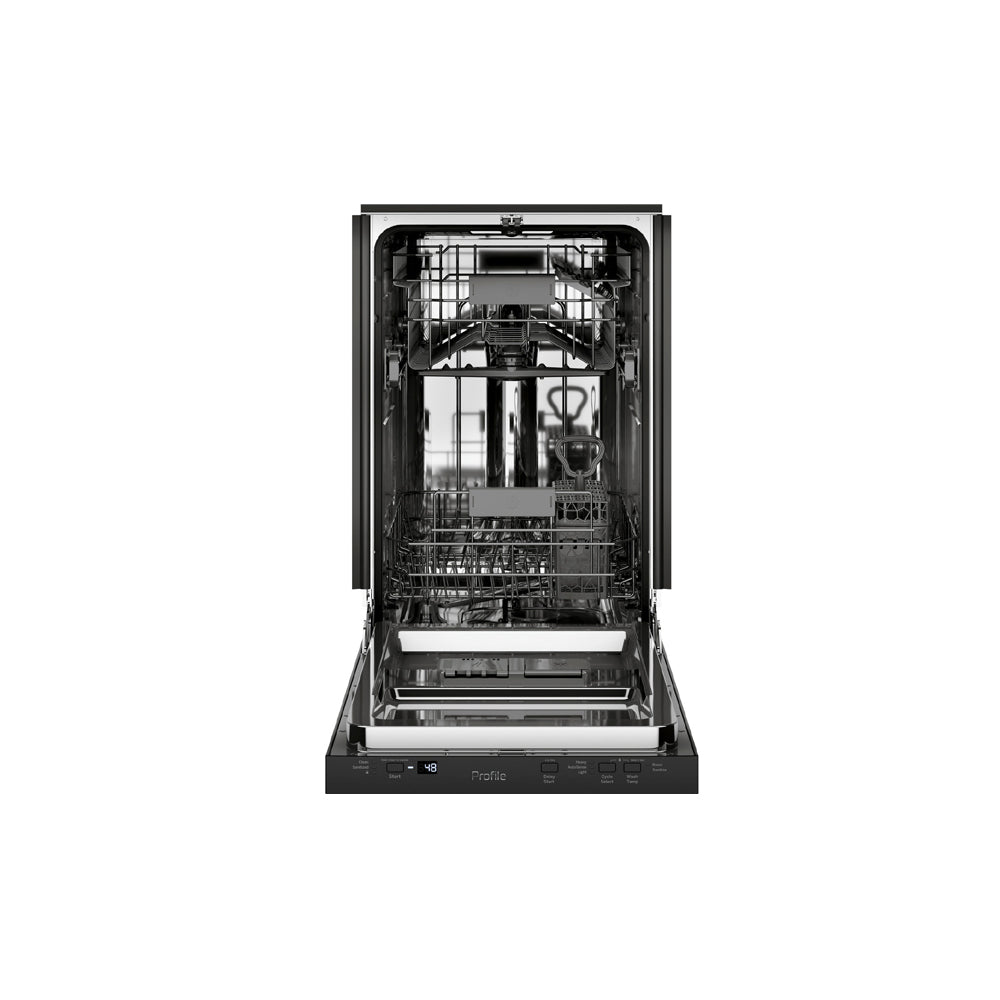 18-inch Fully Integrated Built-In Dishwasher with 8 Place Settings - Black