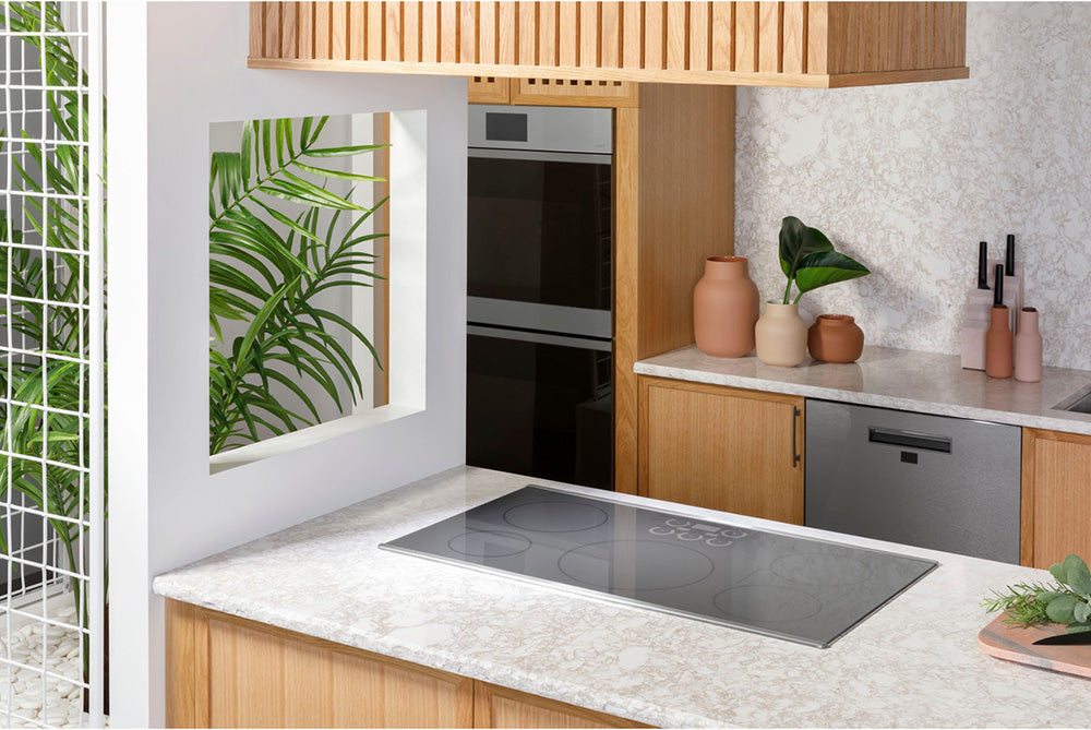 30" Smart 4-Element Induction Cooktop in Stainless Steel with Synchronized Elements