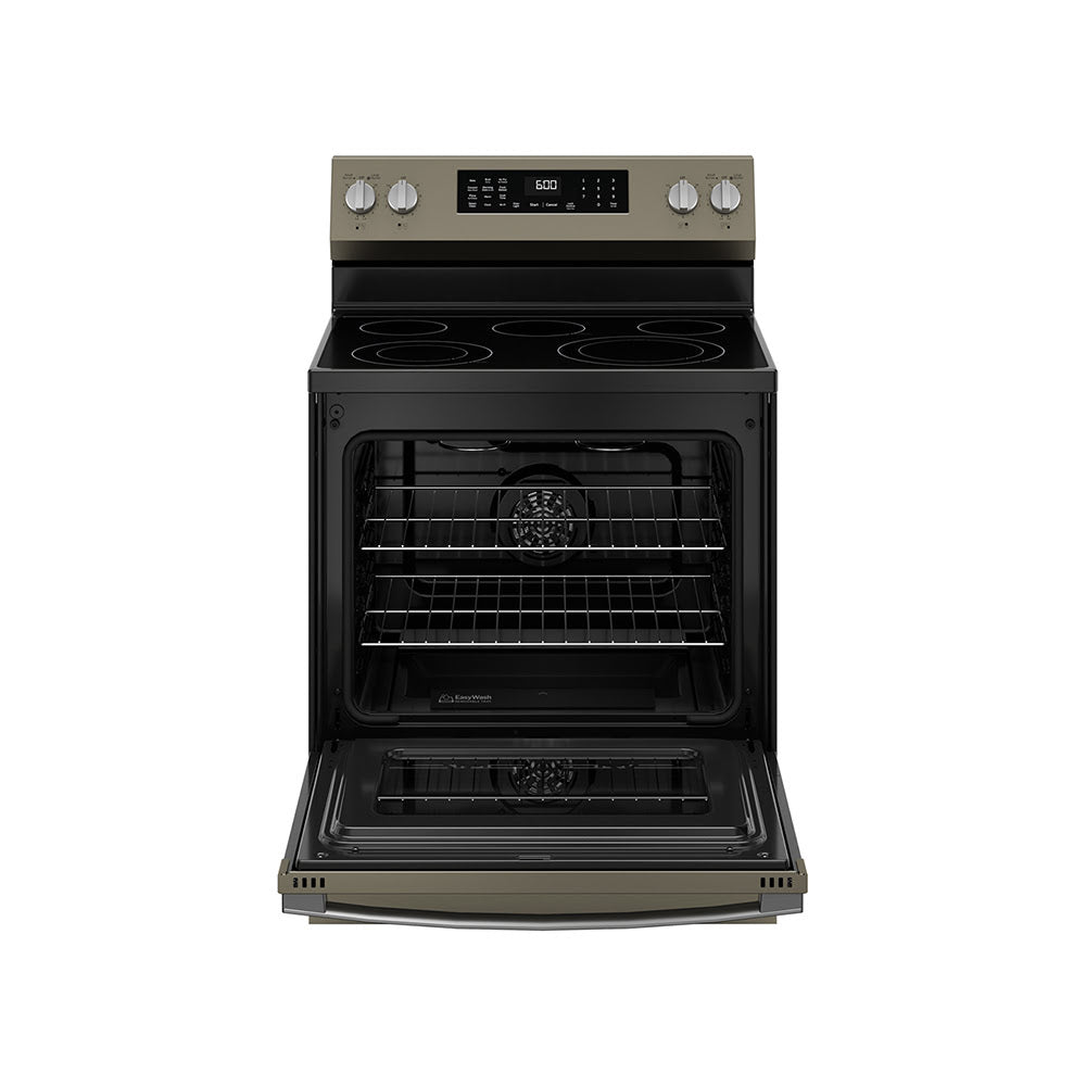 5.3 CuFt Smart Freestanding Electric Range in Slate