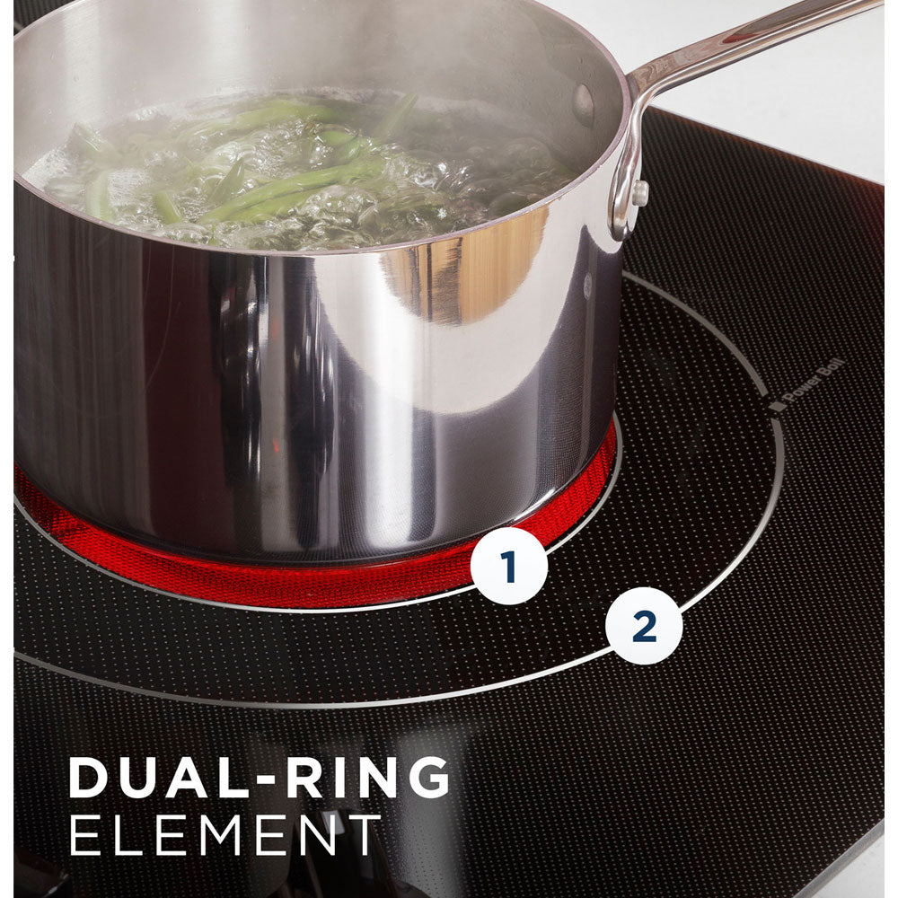 36" Built-In Knob Control Electric Cooktop