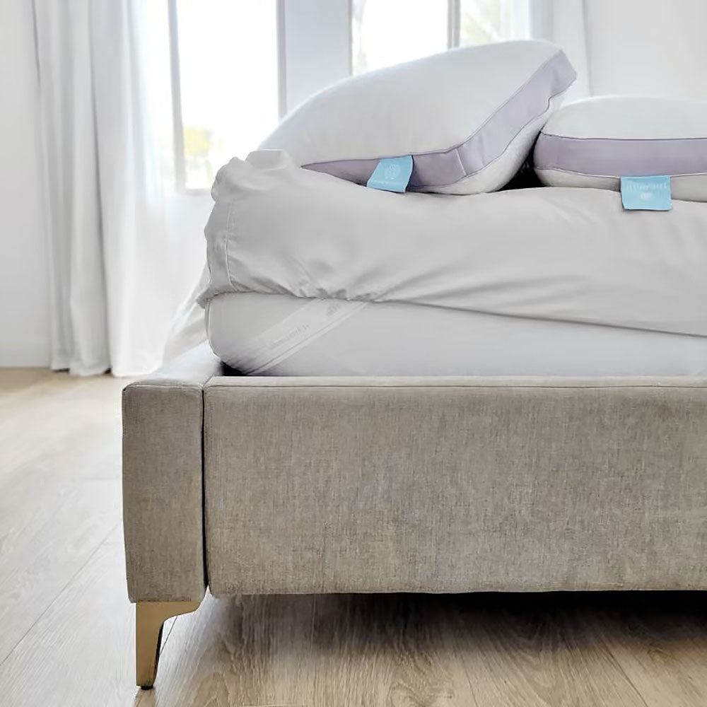 100% Microfiber Queen Sheet Set in White