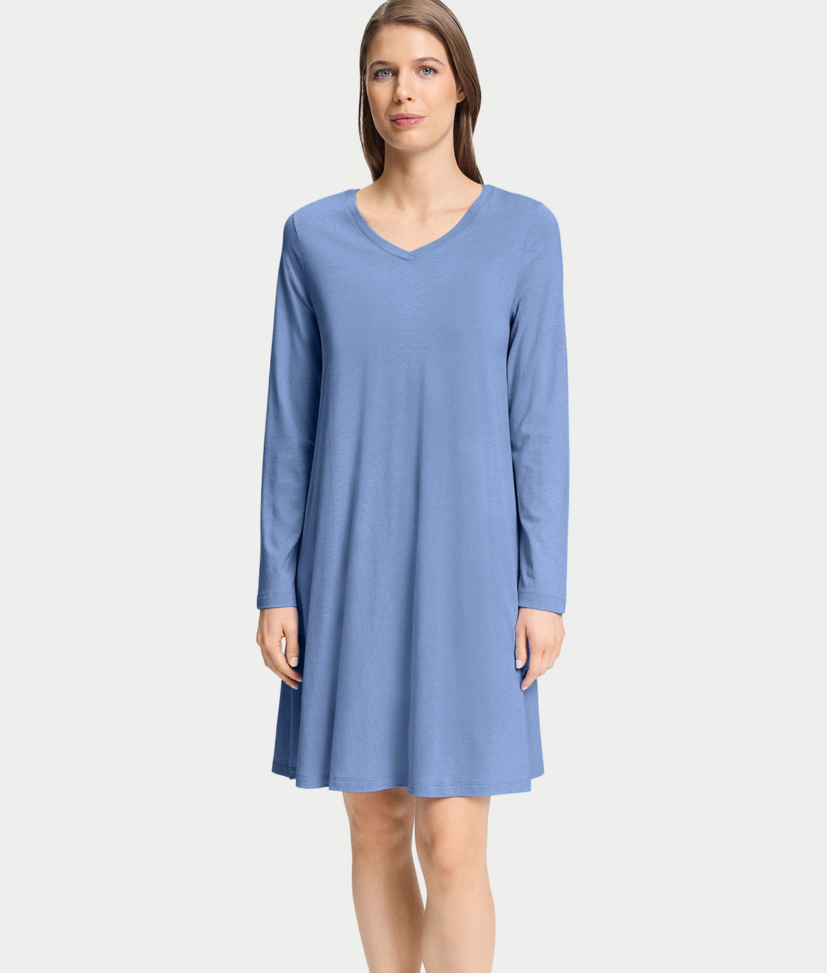 Long Sleeve Knit Nightgown