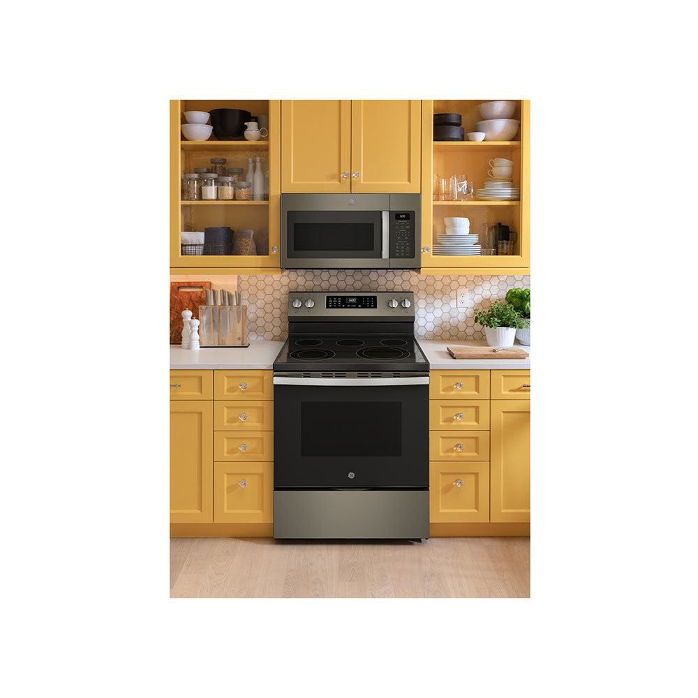 5.3 CuFt Smart Freestanding Electric Range in Slate