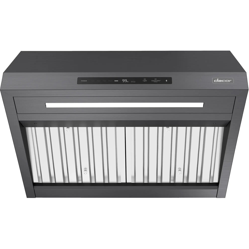 30" Externally Vented - Wall Range Hood - Graphite Steel