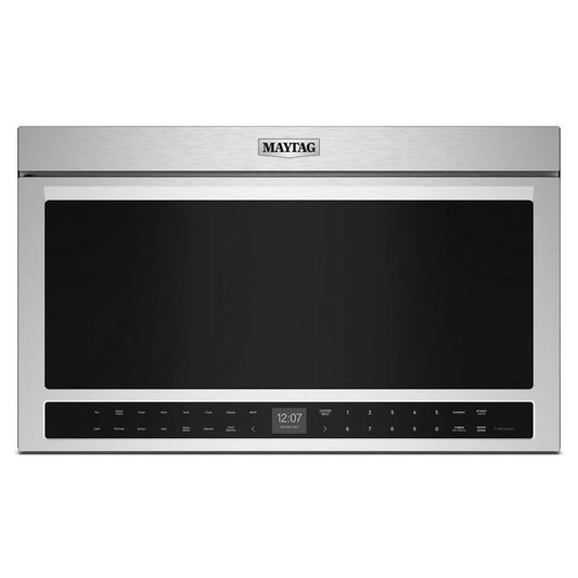 1.1 Cu-Ft Fingerprint Resistant Flush Built-In Mount Microwave-Toaster Oven Combo - Stainless Steel