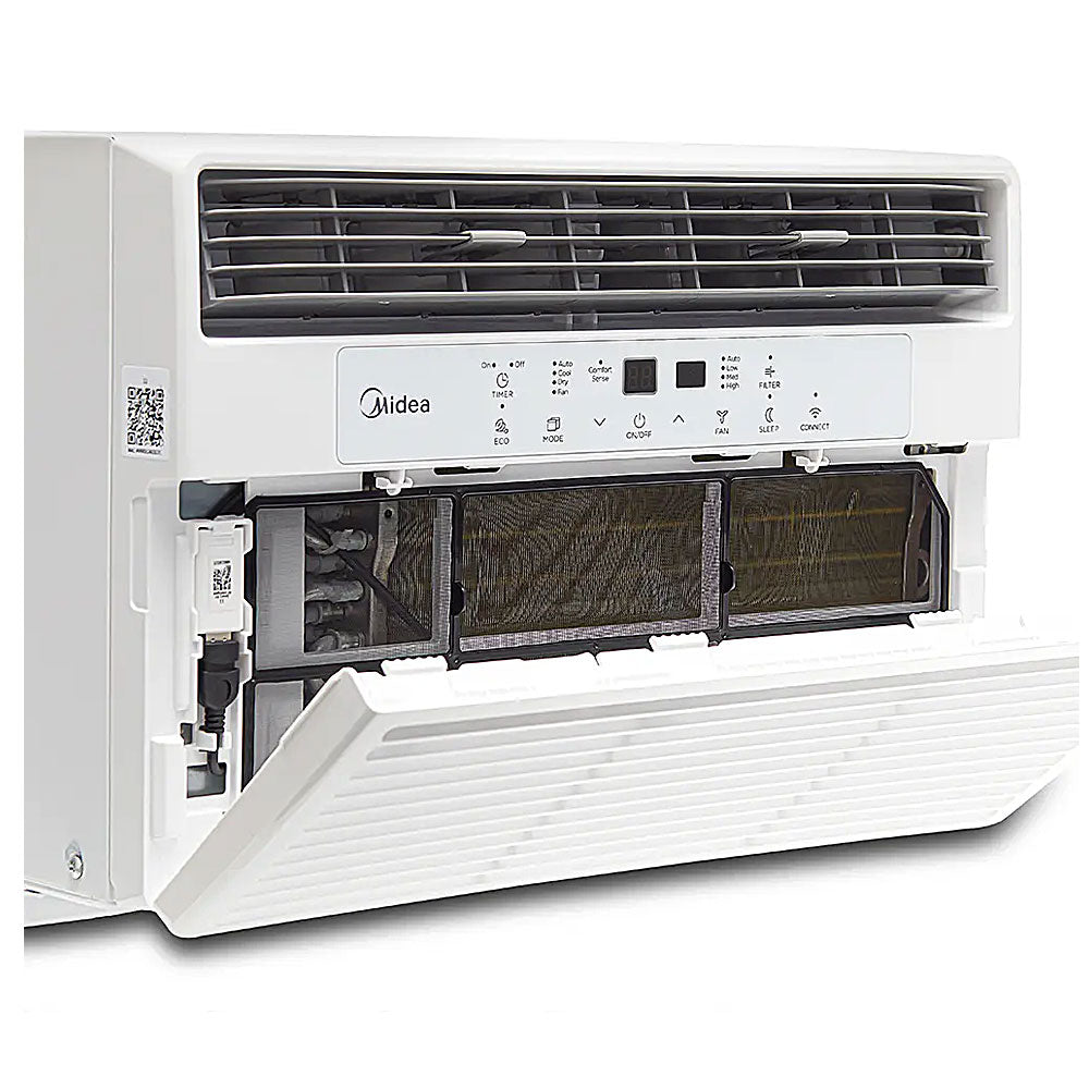 8,000 BTU 115V Smart Window Air Conditioner with Comfort Sense Remote