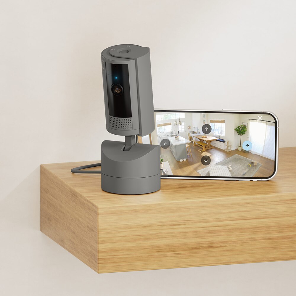 Pan-Tilt Indoor Cam - Black