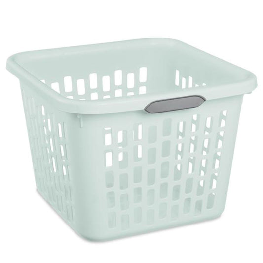 1.5 Bushel Square Laundry Basket, Mint Green