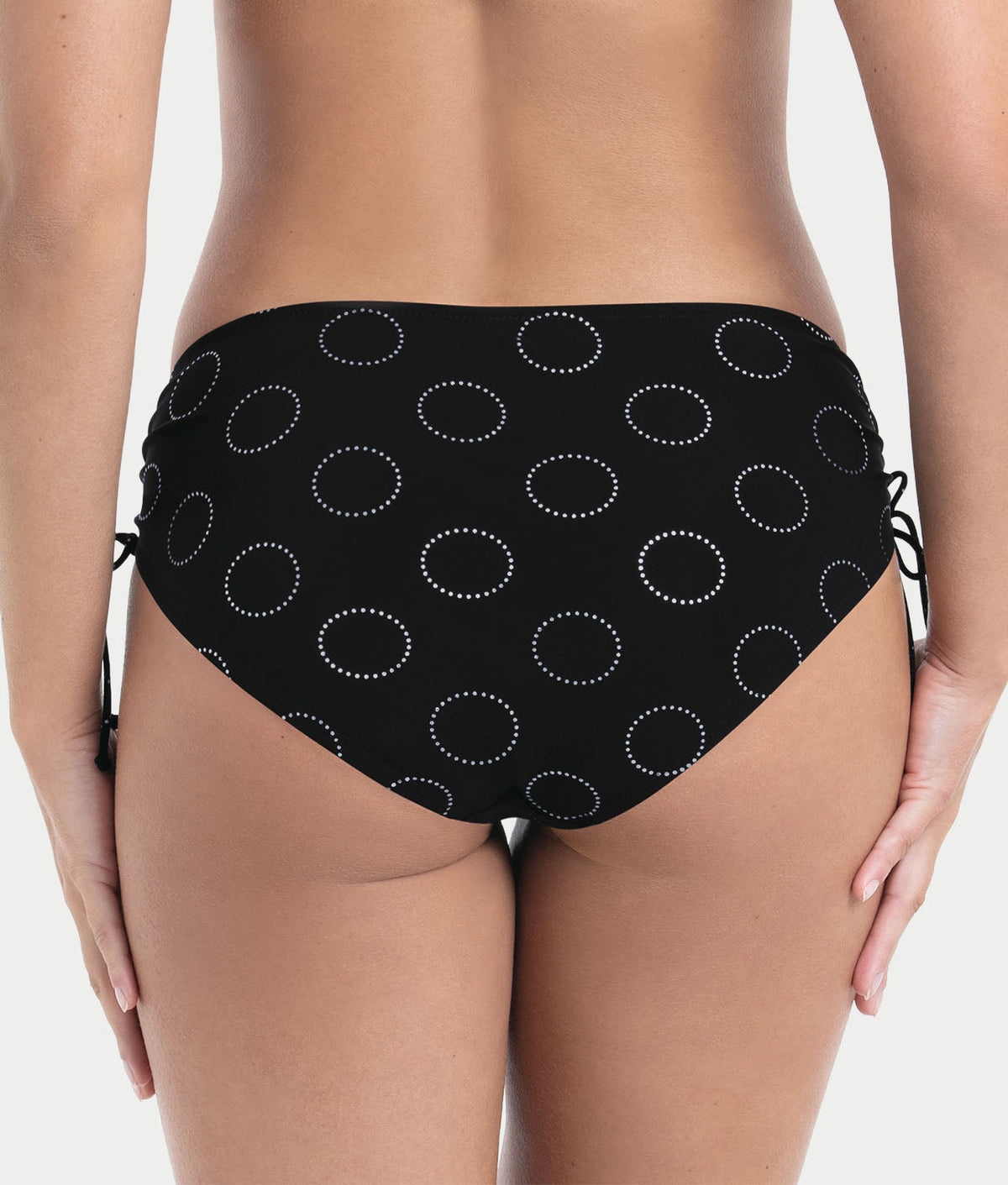 Silver Pearls Anny Adjustable Bikini Bottom