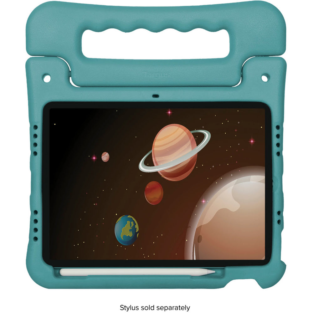 Kids Antimicrobial Case for iPad Air® 11" (M2), iPad® 10.9" (10th gen), iPad Air® 10.9" (5th and 4th gen), and iPad Pro® 11" (4th, 3rd, 2nd, and 1st gen - Teal