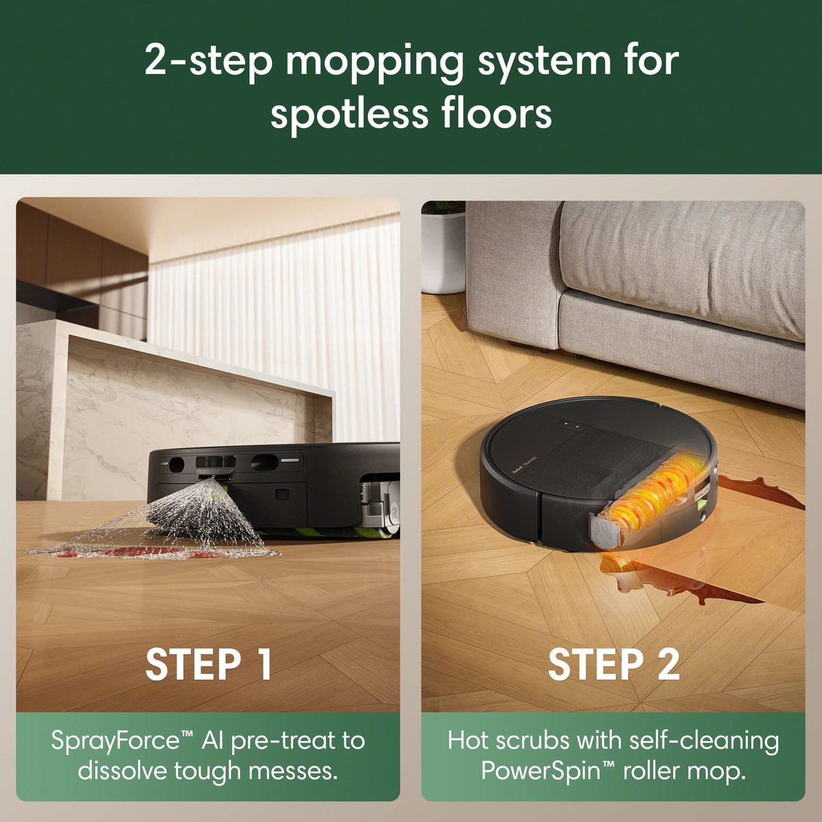 Roomba Plus 678 Combo robot + Auto Wash dock