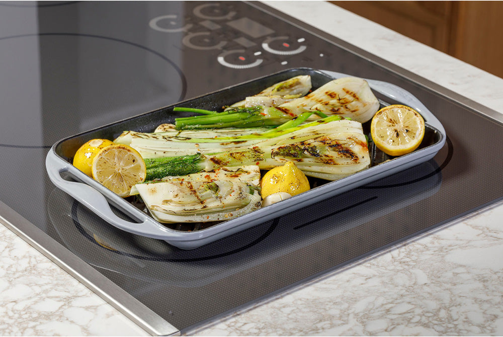 30" Smart 4-Element Induction Cooktop in Stainless Steel with Synchronized Elements