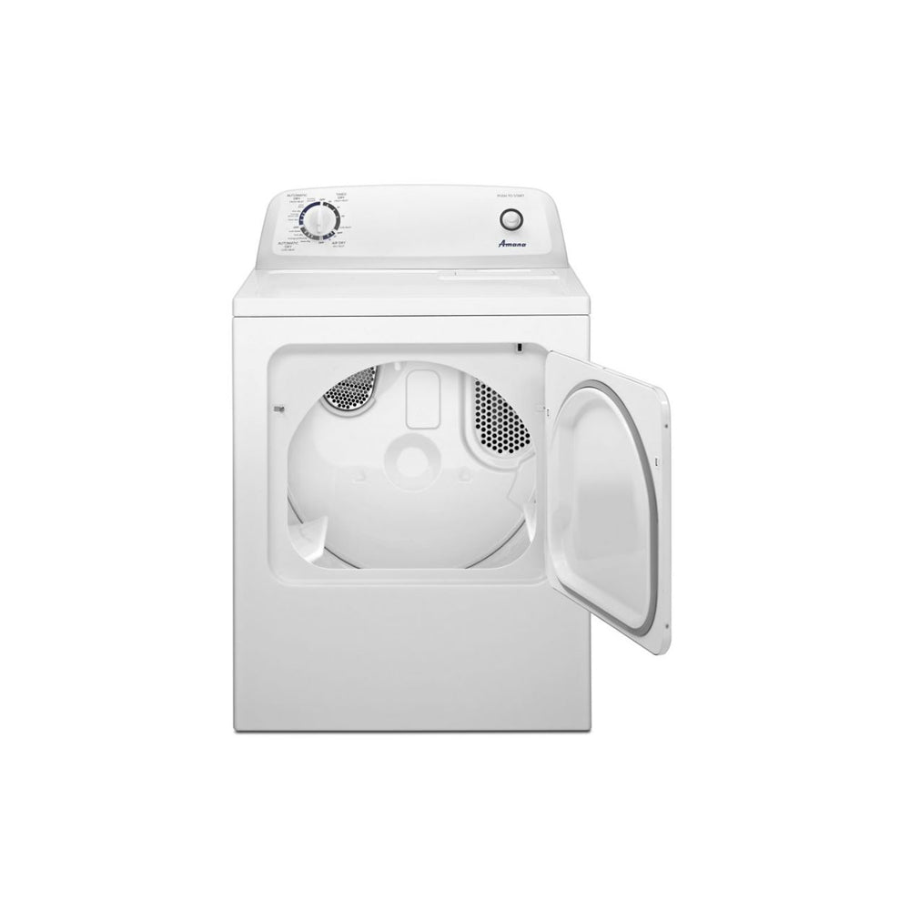 6.5 Cu-Ft White 29-inch Front Load Gas Dryer