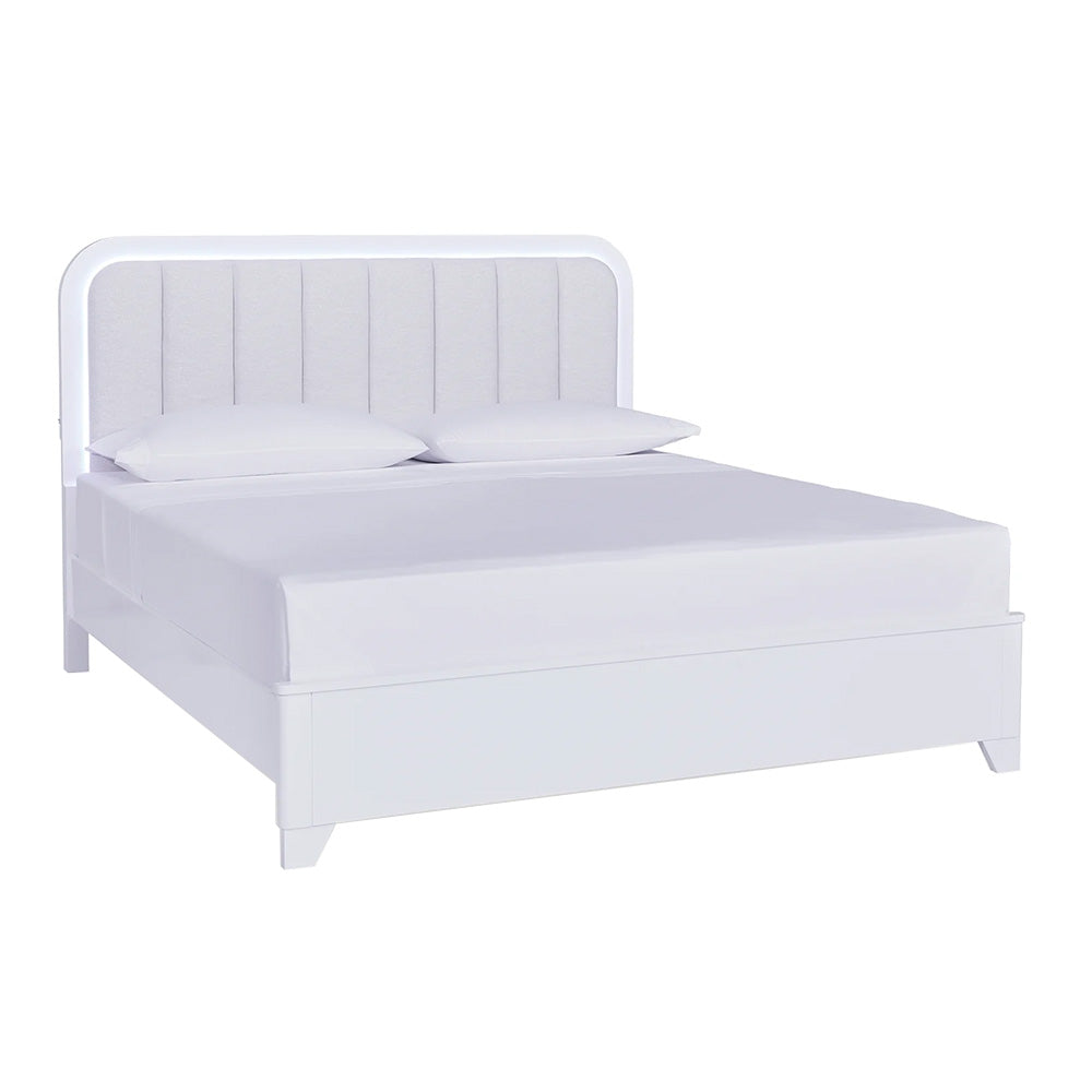 Taylor King Upholstered Panel Bed