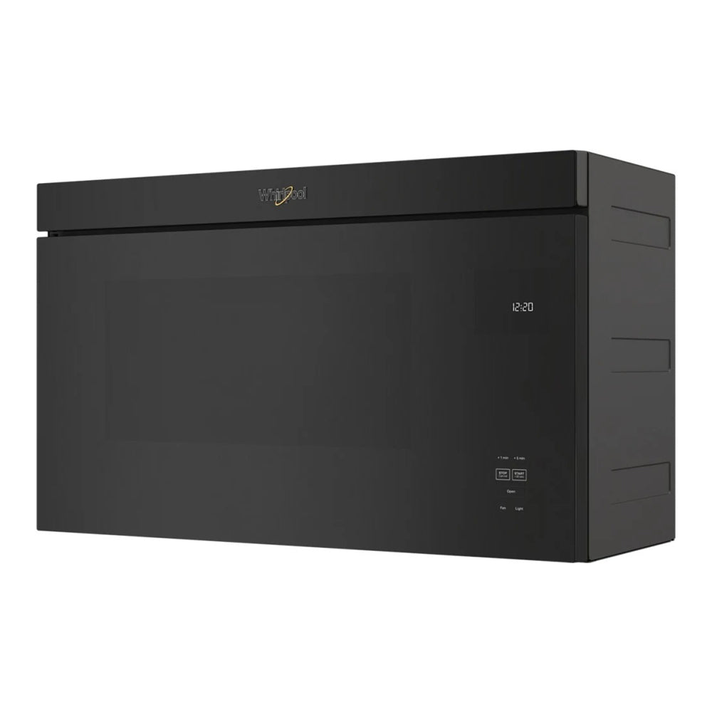 1.1 Cu Ft Flush Mount Microwave with Turntable Free Design - Black