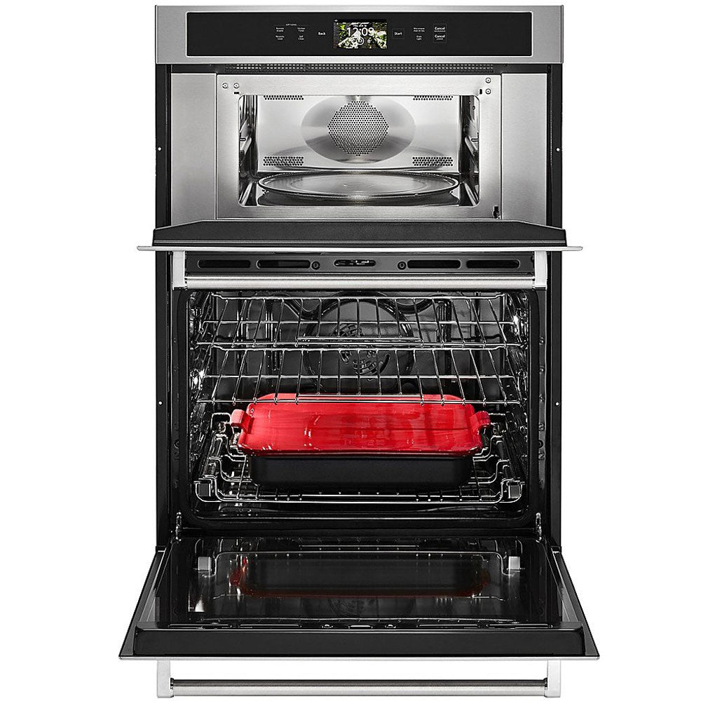 30" Built-in Double Smart Self-Cleaning Wall Oven - Stainless Steel