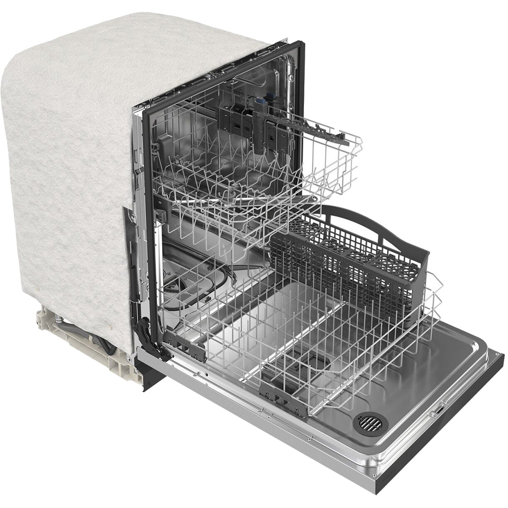 50 dBA Front Control Dual Power Filtration Dishwasher in Stainless Steel
