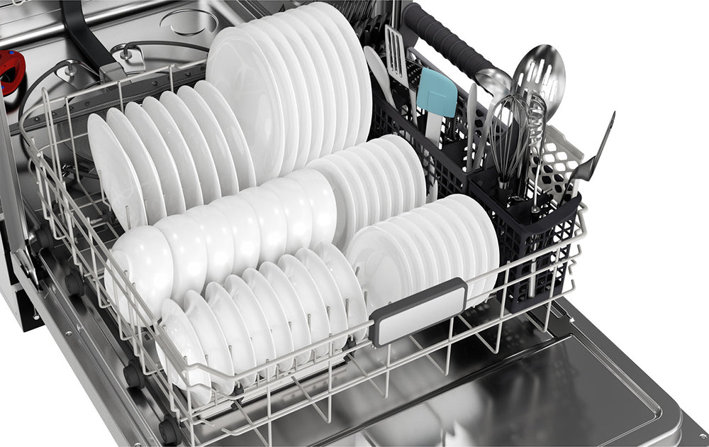 47 dBA Top Control Dishwasher in Stainless Steel