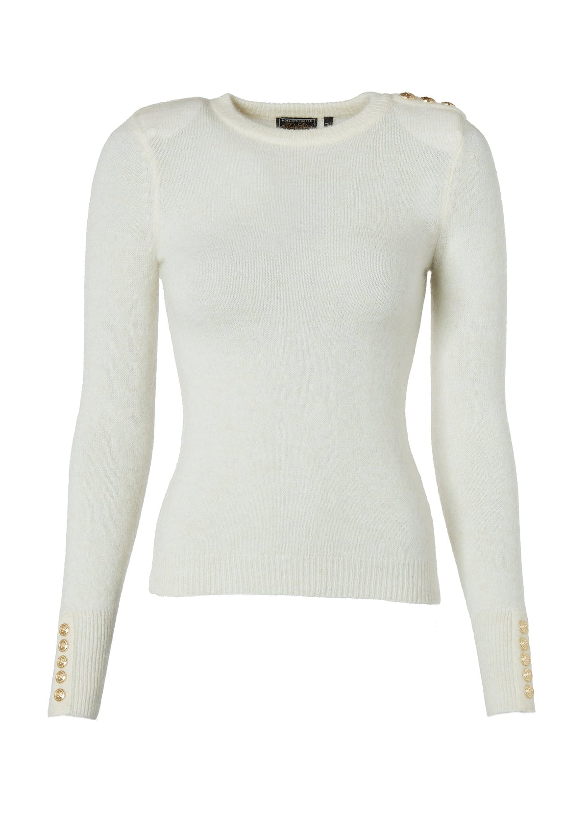 Amy Crew Neck Knit (Natural)