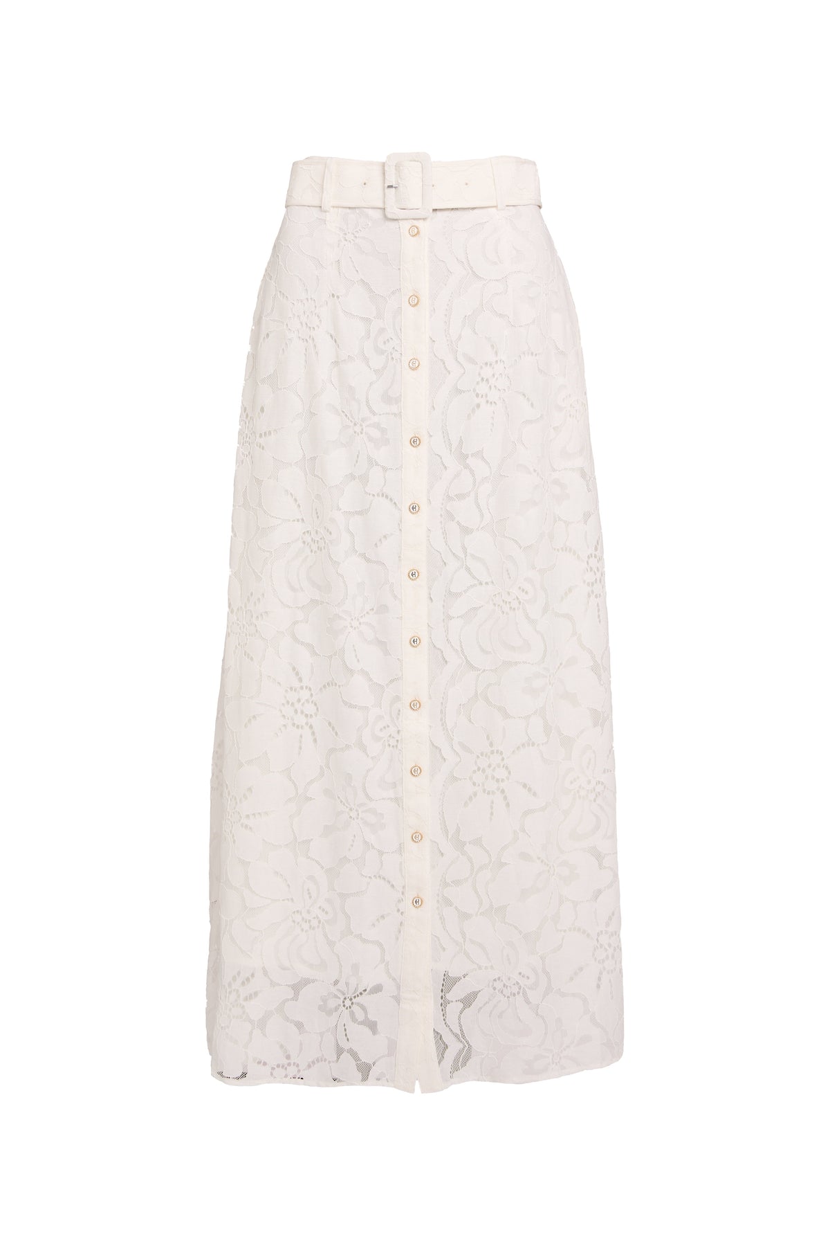 Annabel Lace Skirt (White)