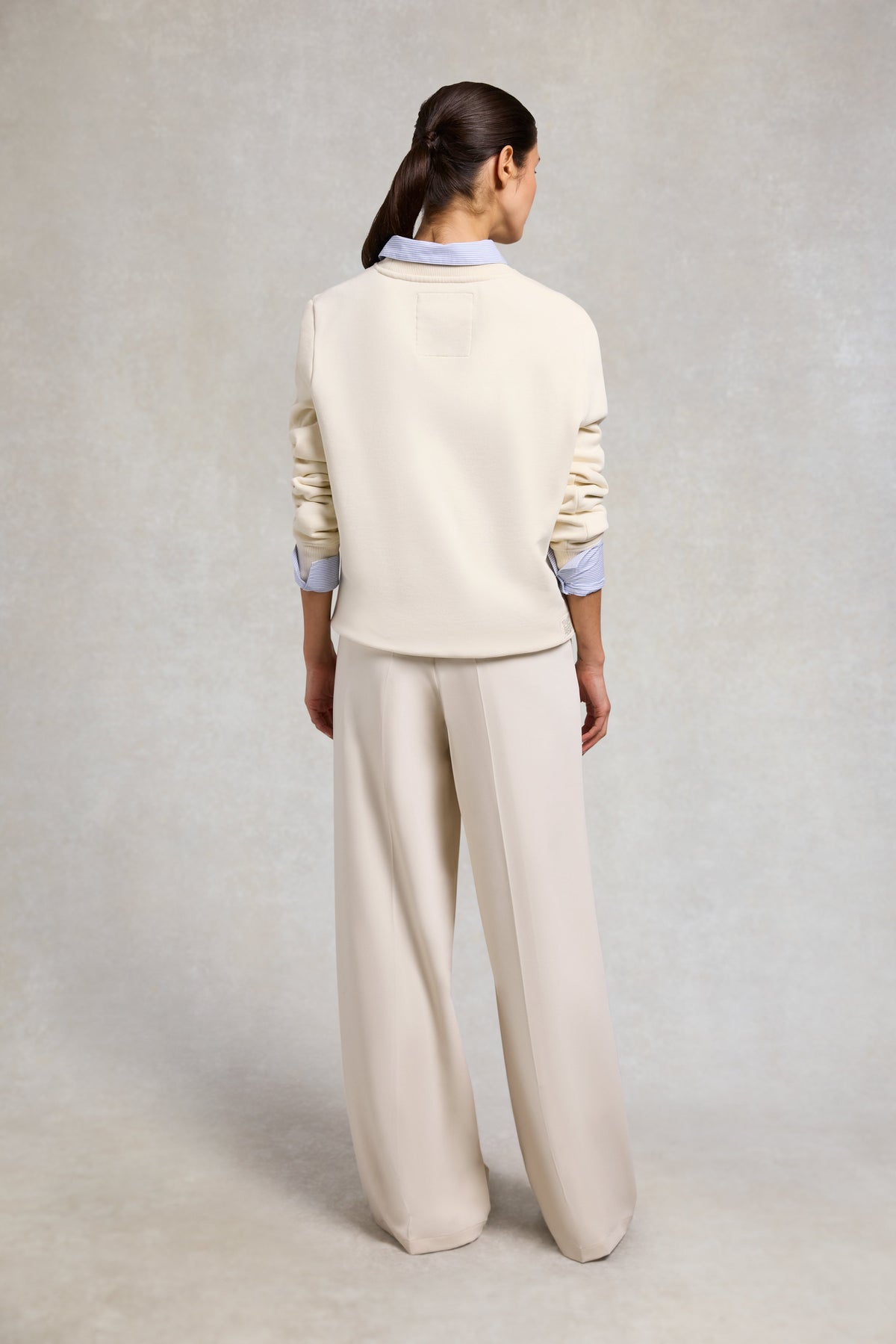 Appaloosa Crew Neck Sweat (Ecru)