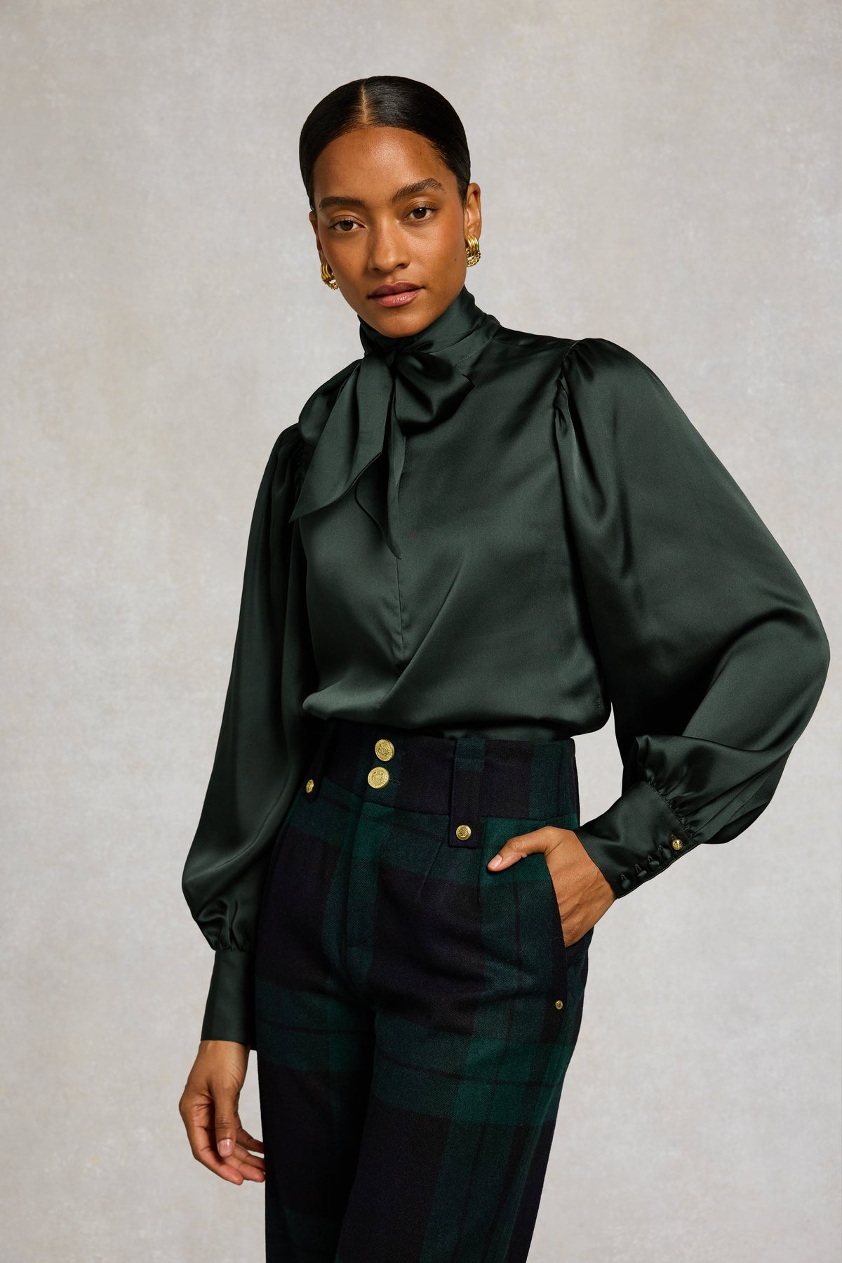 Ariella Blouse (Emerald)