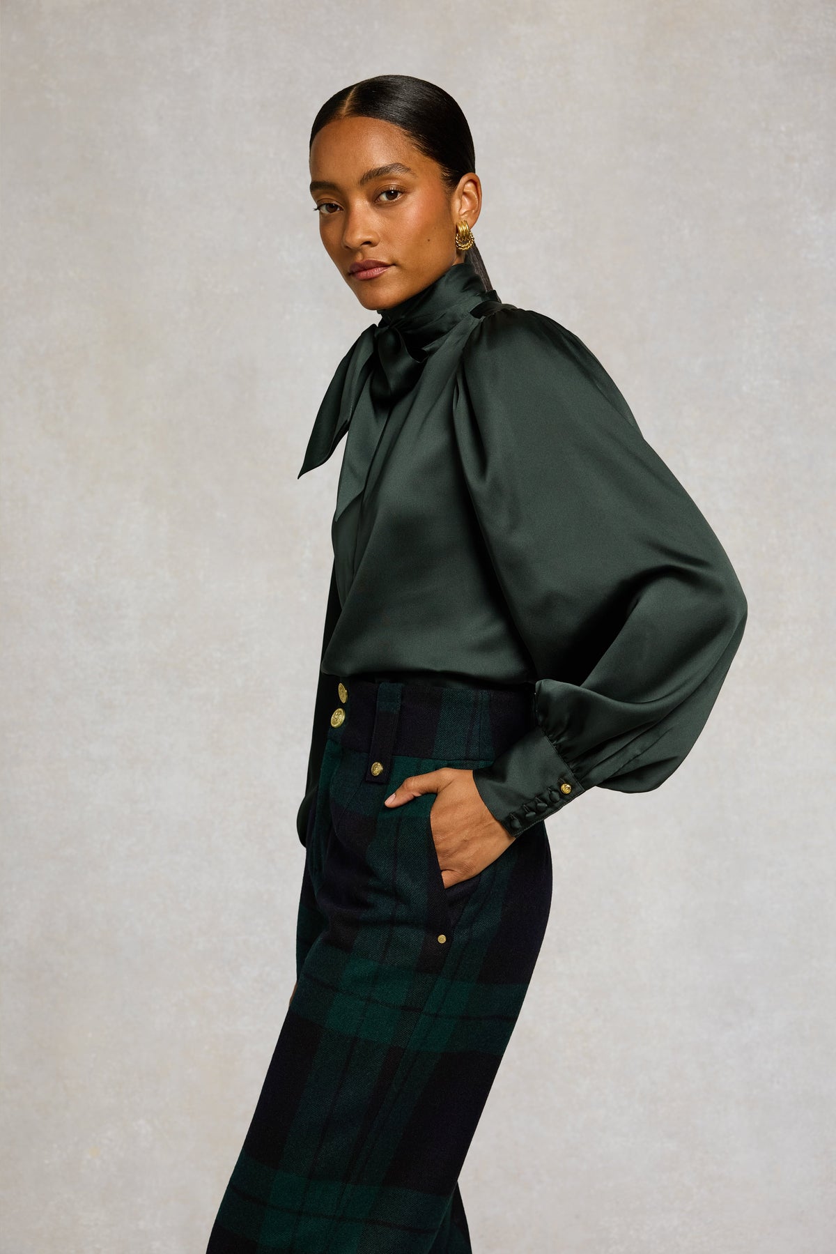 Ariella Blouse (Emerald)