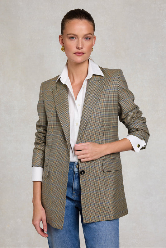 Single Breasted Belgravia Blazer (Richmond Check)