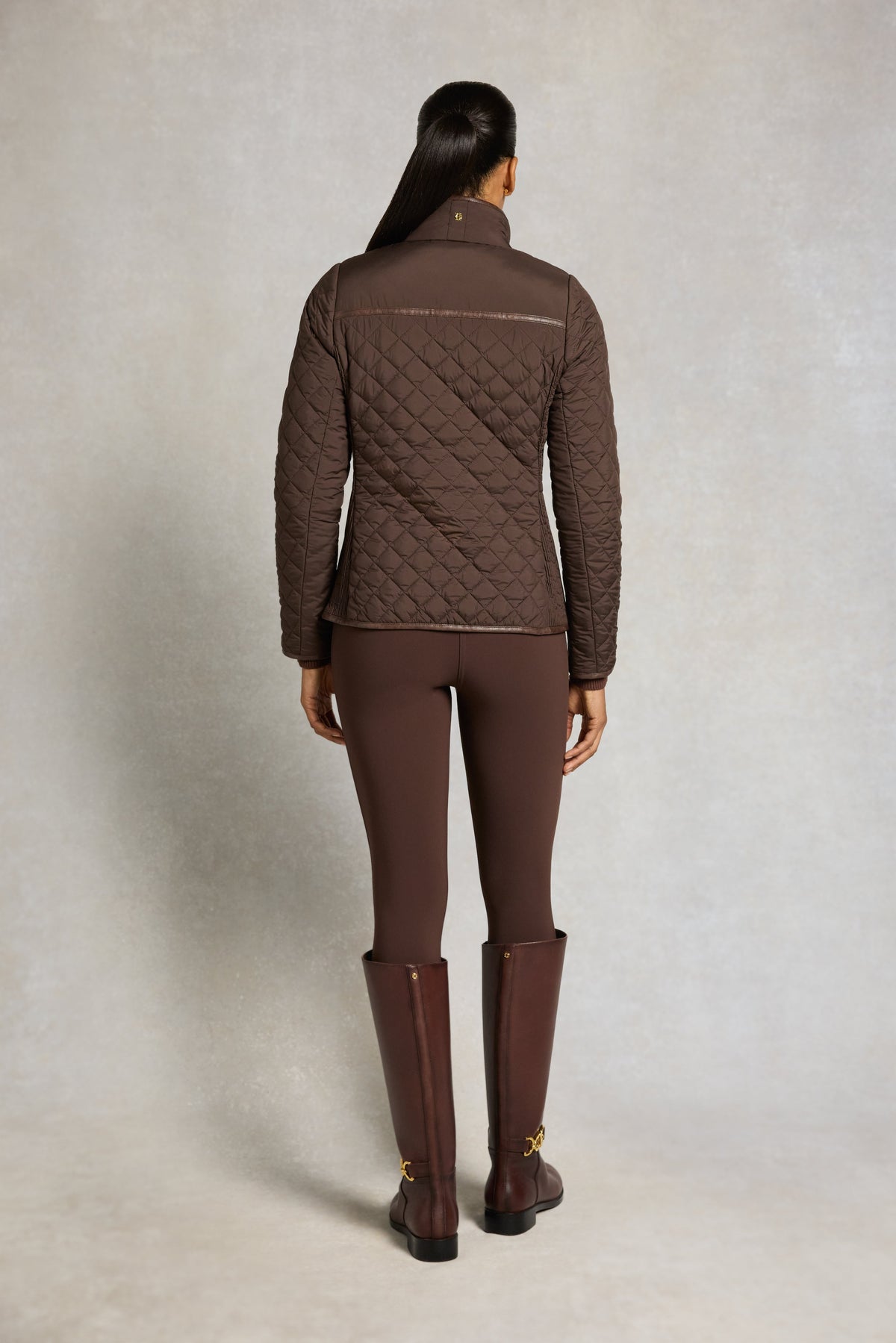 Boughton Diamond Quilt Jacket (Walnut)