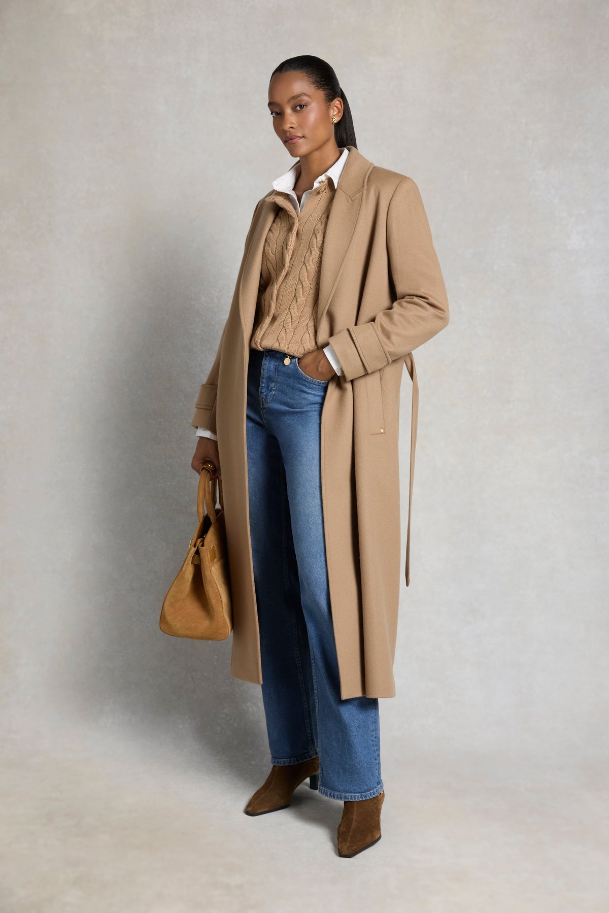 Bourton Cardigan (Camel)