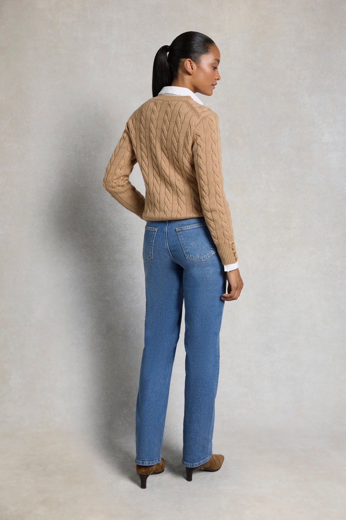Bourton Cardigan (Camel)