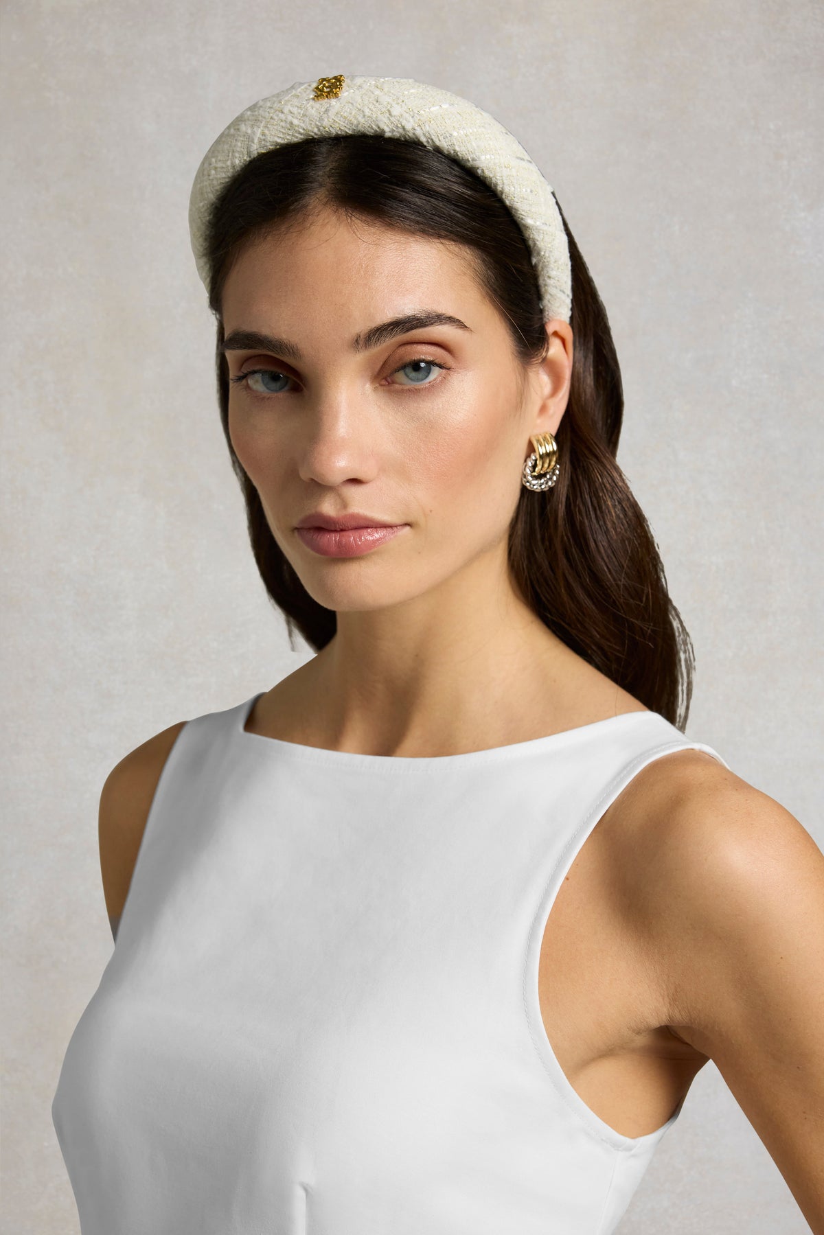 Braided Hoop Earring (Gold Silver)
