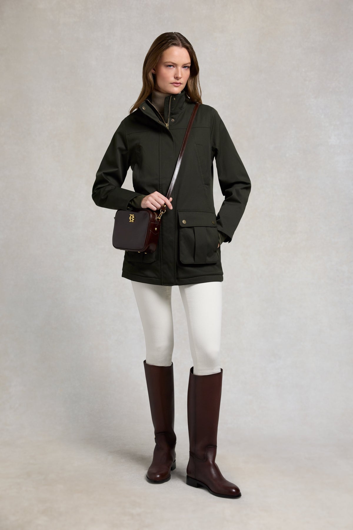 Bramwell Waterproof Country Coat (Khaki)