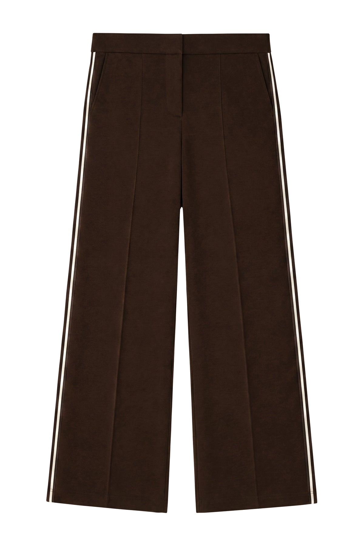 Broughton Wide Leg Pant (Chocolate)