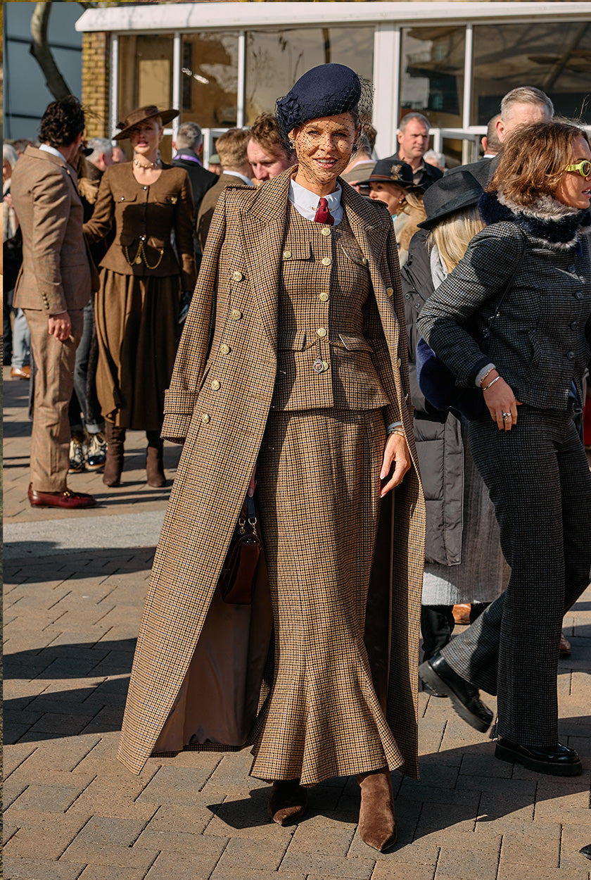 The Great Coat (Abbot Check Tweed)