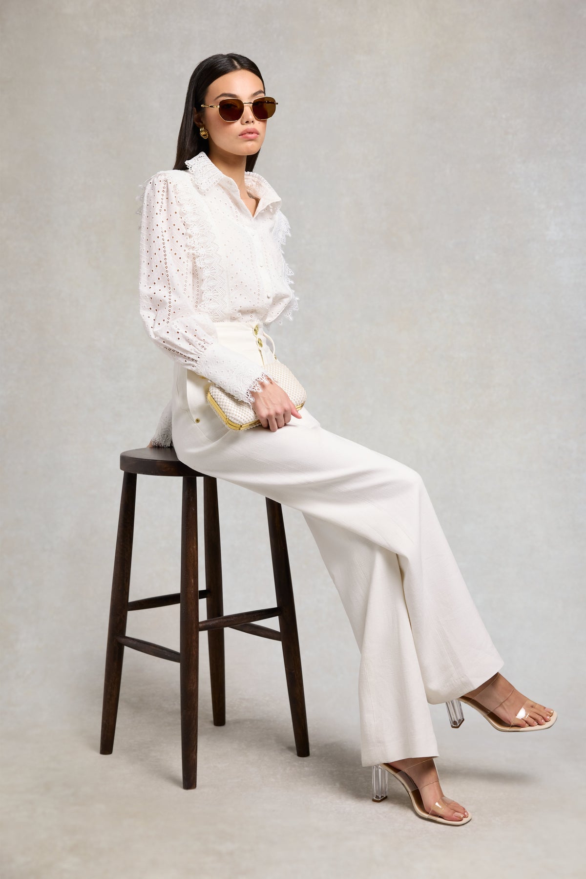 Cannes Sandal (Clear)
