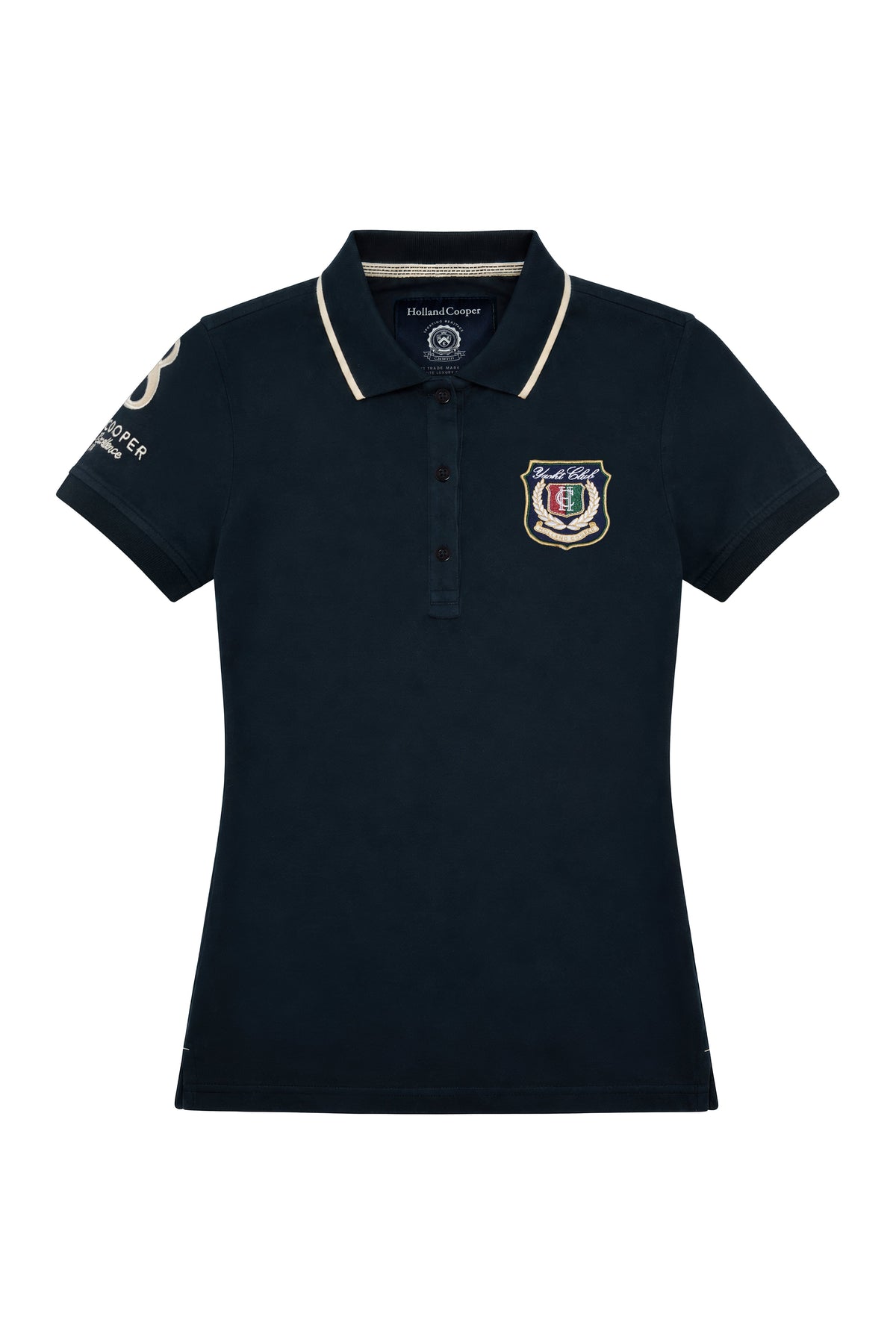 Heritage Short Sleeve Polo Shirt (Ink Navy)