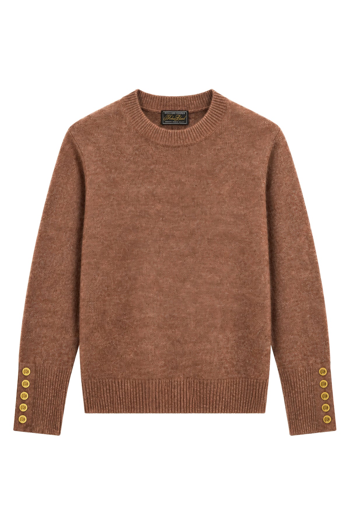 Tori Crew Neck Knit (Latte)