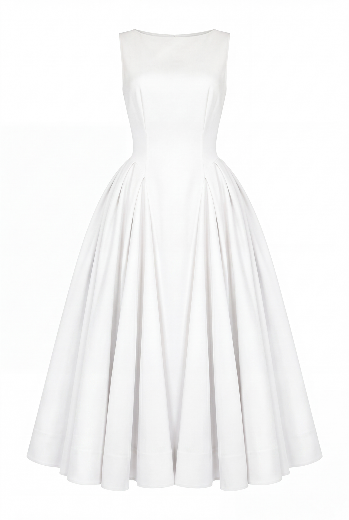 Chatsworth Woven Dress (White)