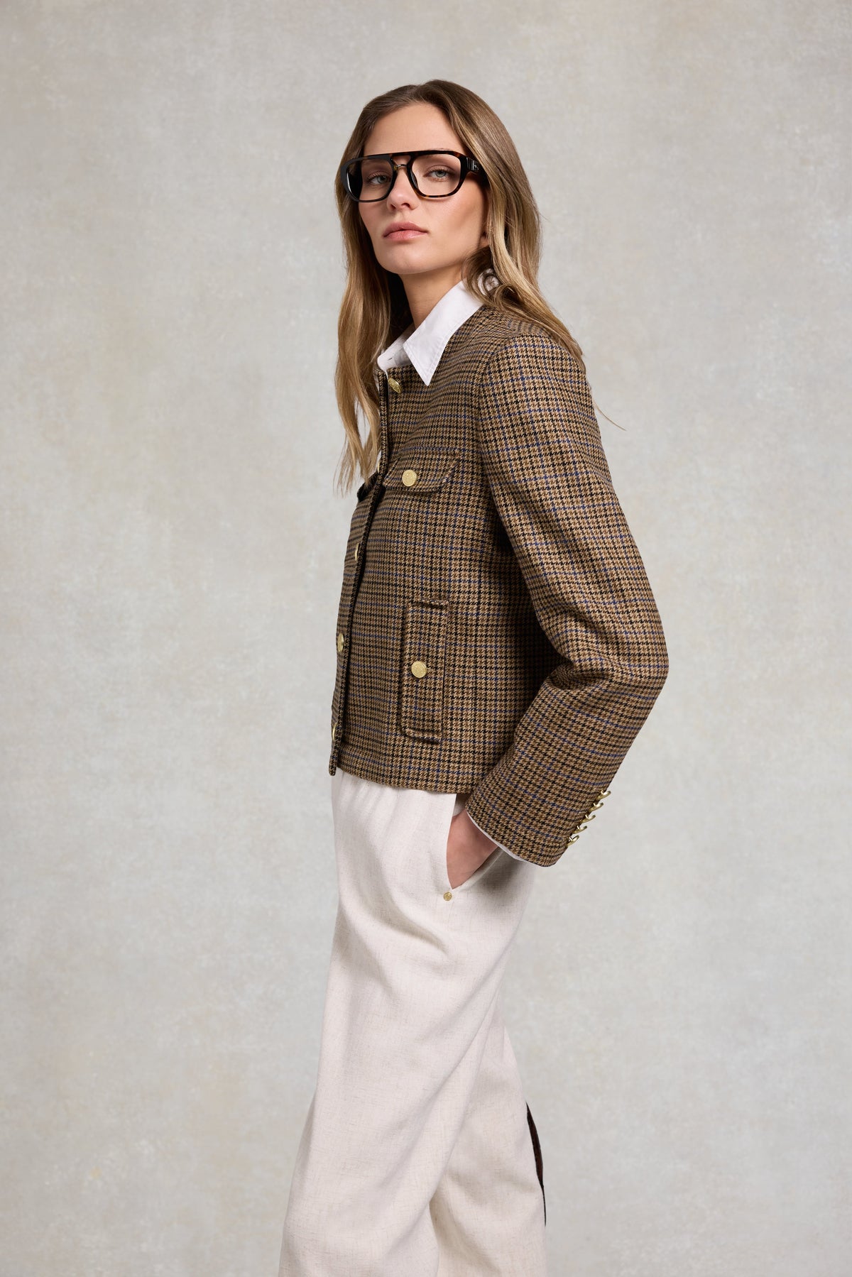 Chelsea Jacket (Abbot Check Tweed)