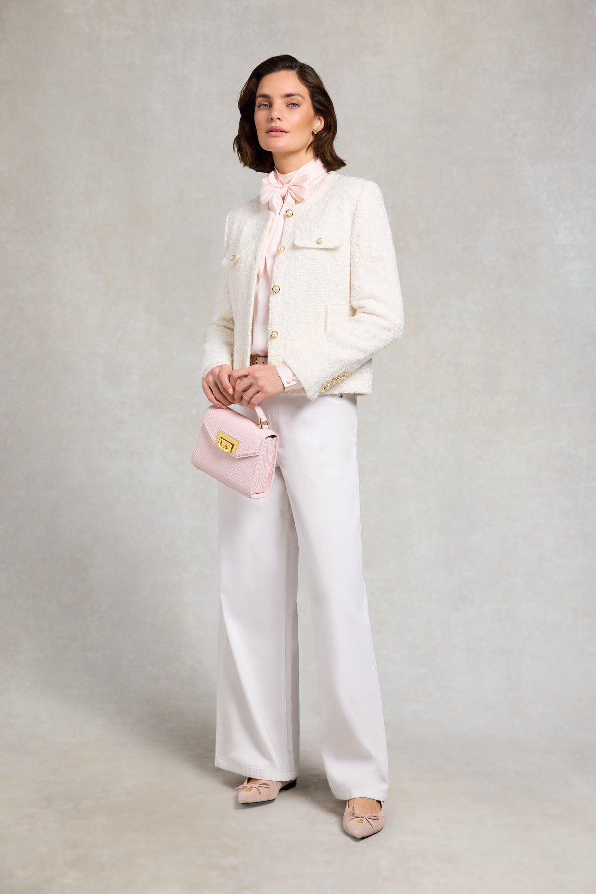 Chelsea Jacket (White Sparkle Boucle)