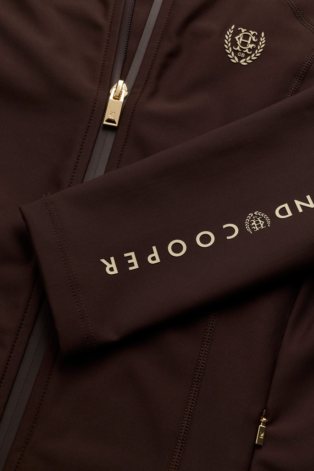 Chiltern Zip Training Top (Chocolate)