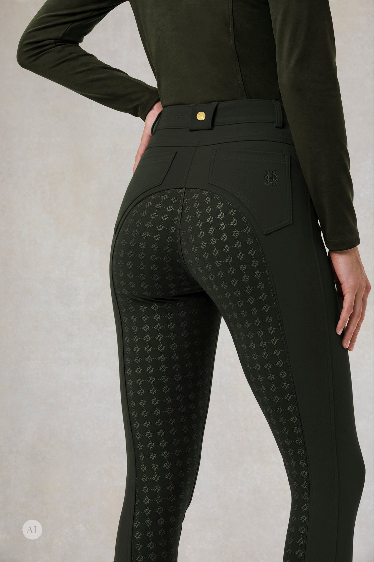 Chiltern Contour Breeches (Dark Olive)