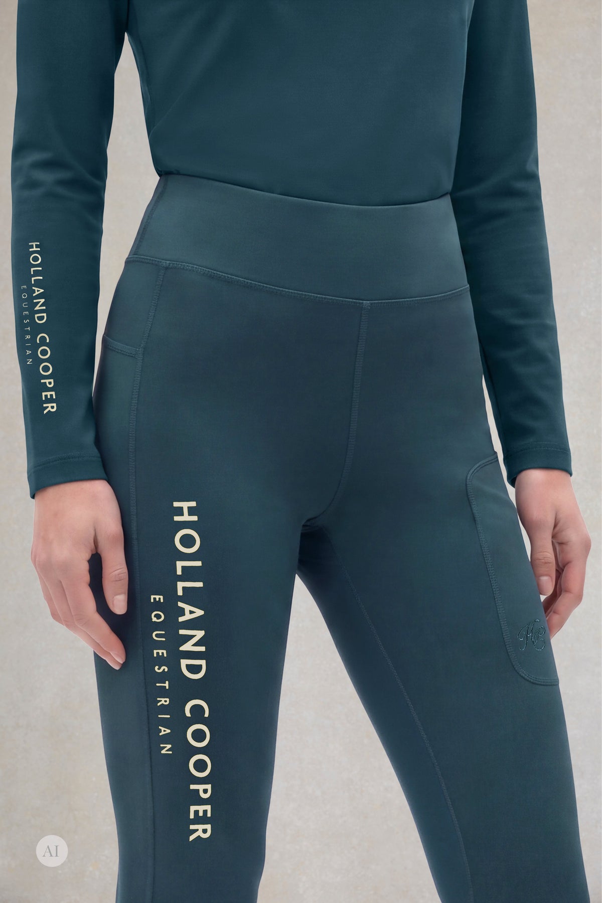 Chiltern Legging (Mineral Blue)