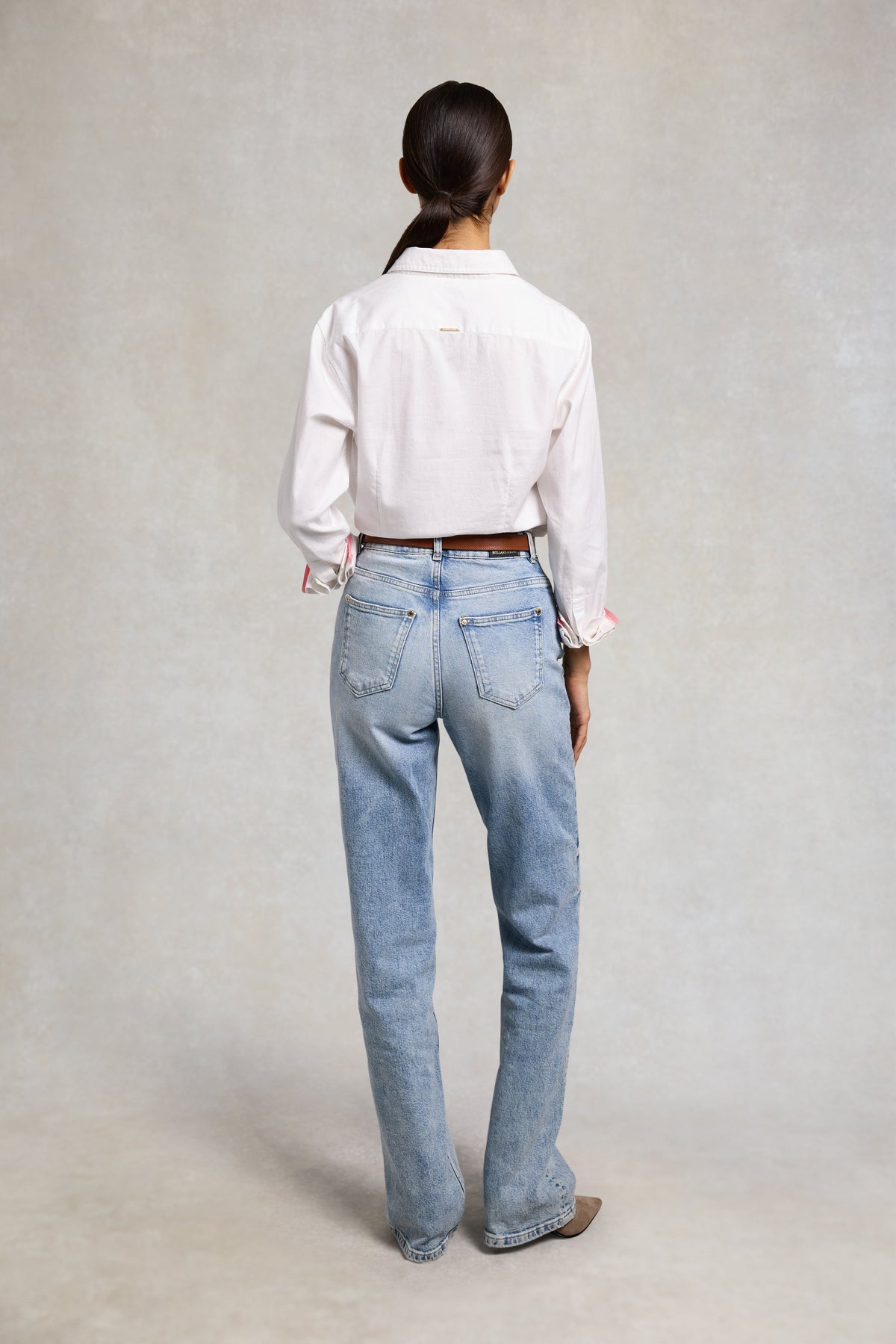 Classic Button Down Shirt (White)