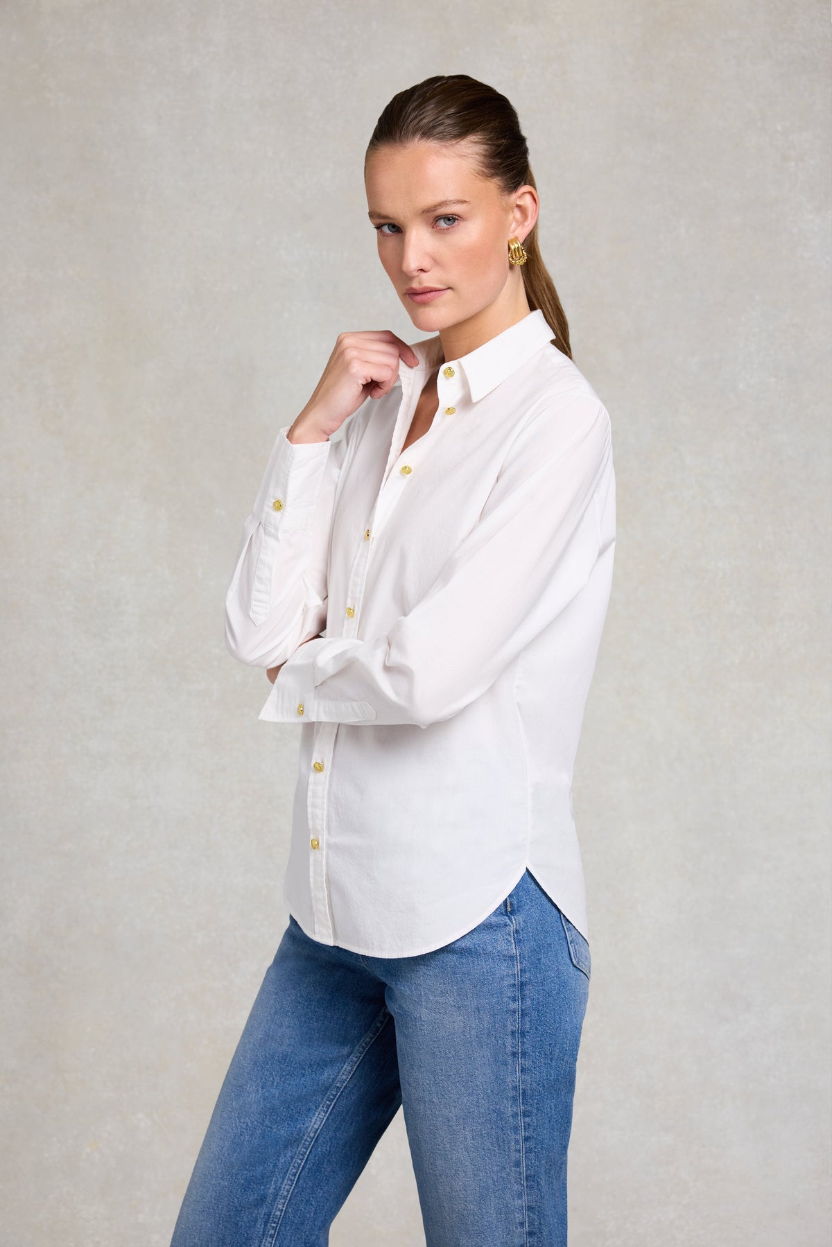 Classic Fit Shirt (White)