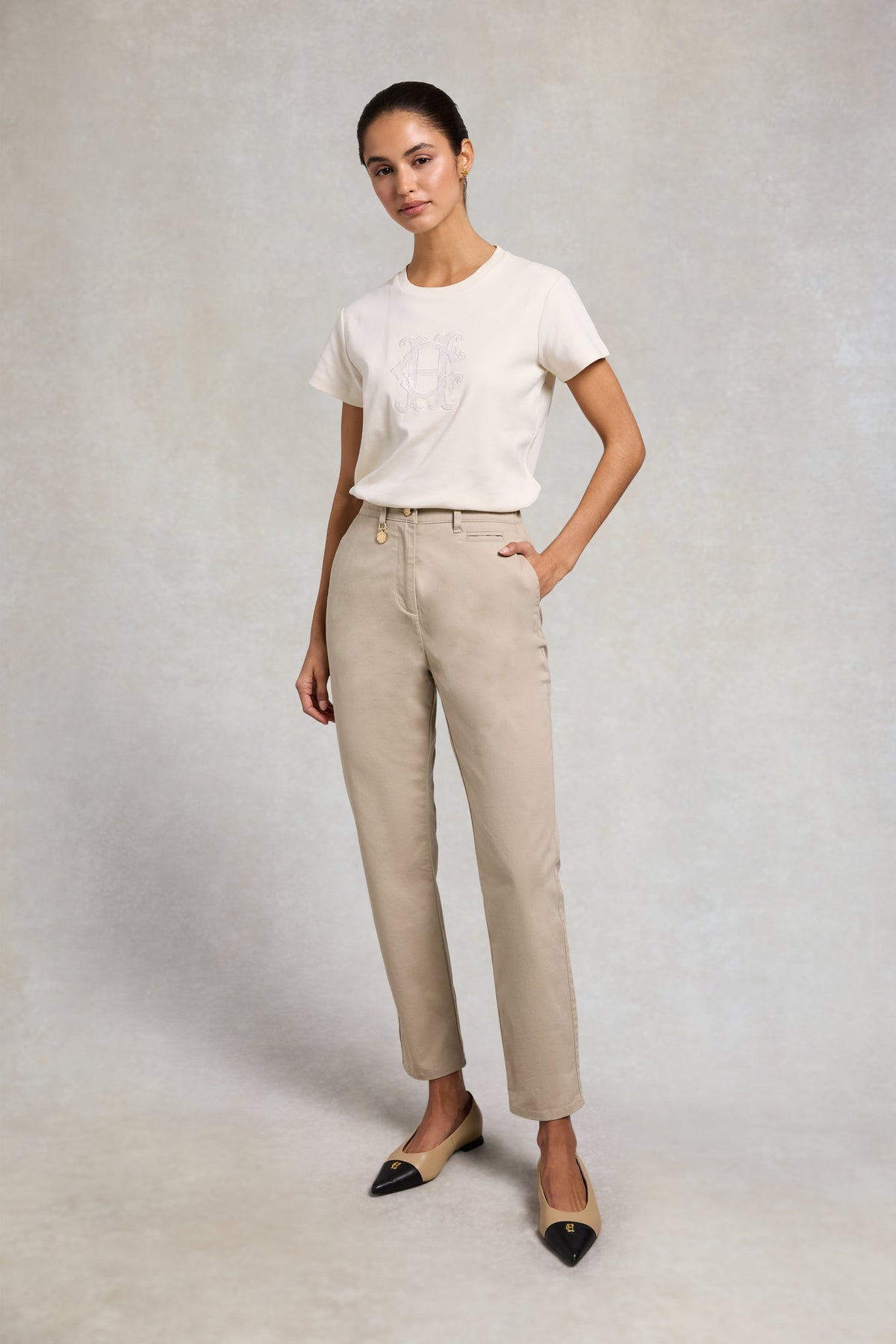 Classic Slim Chino (Light Stone)