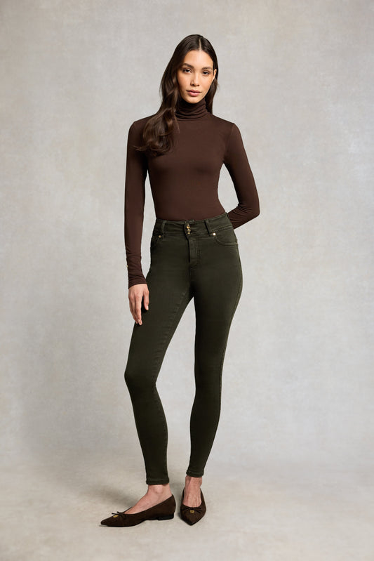 Contour Skinny Jean (Dark Pine)